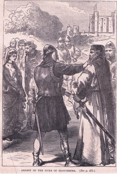 Arrest of the Duke of Gloucester by Mary L. Gow